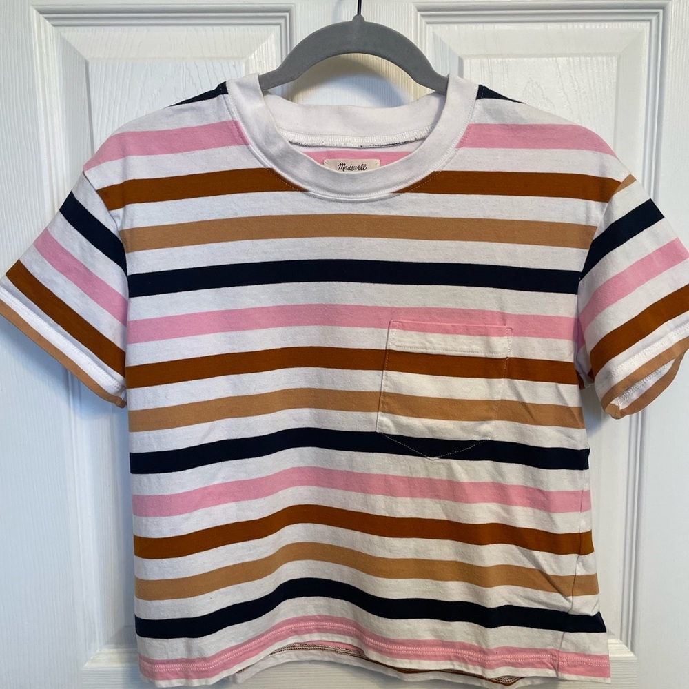 Madewell Boxy Crop Tee